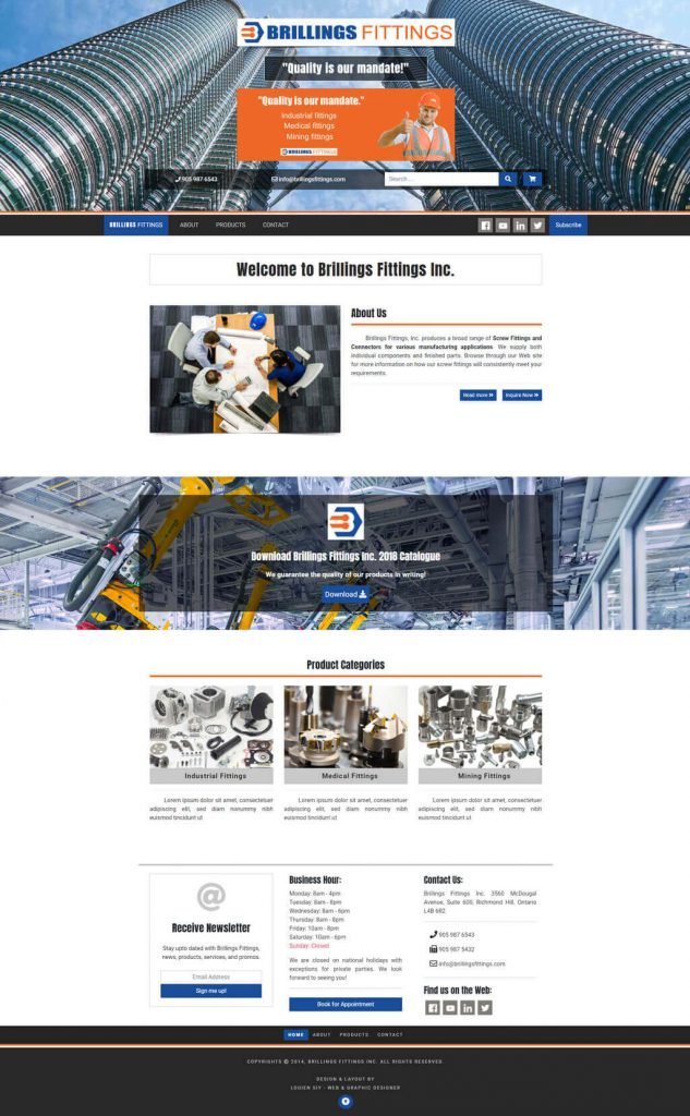 Home Page Brillings Fittings