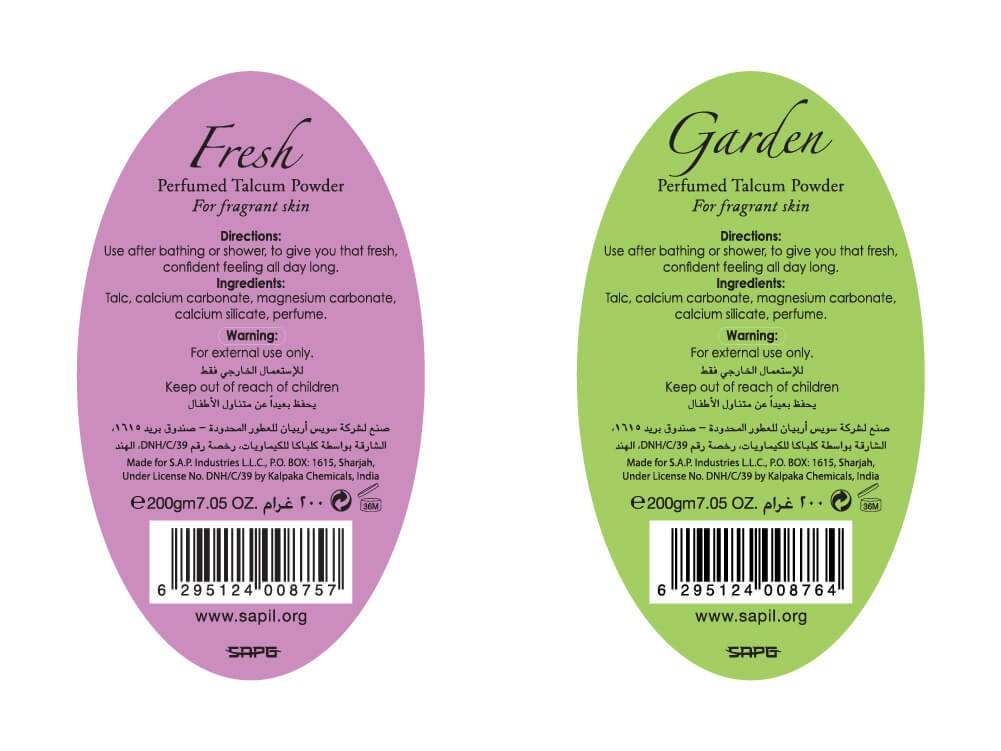 Sapil Talc Fresh and Garden