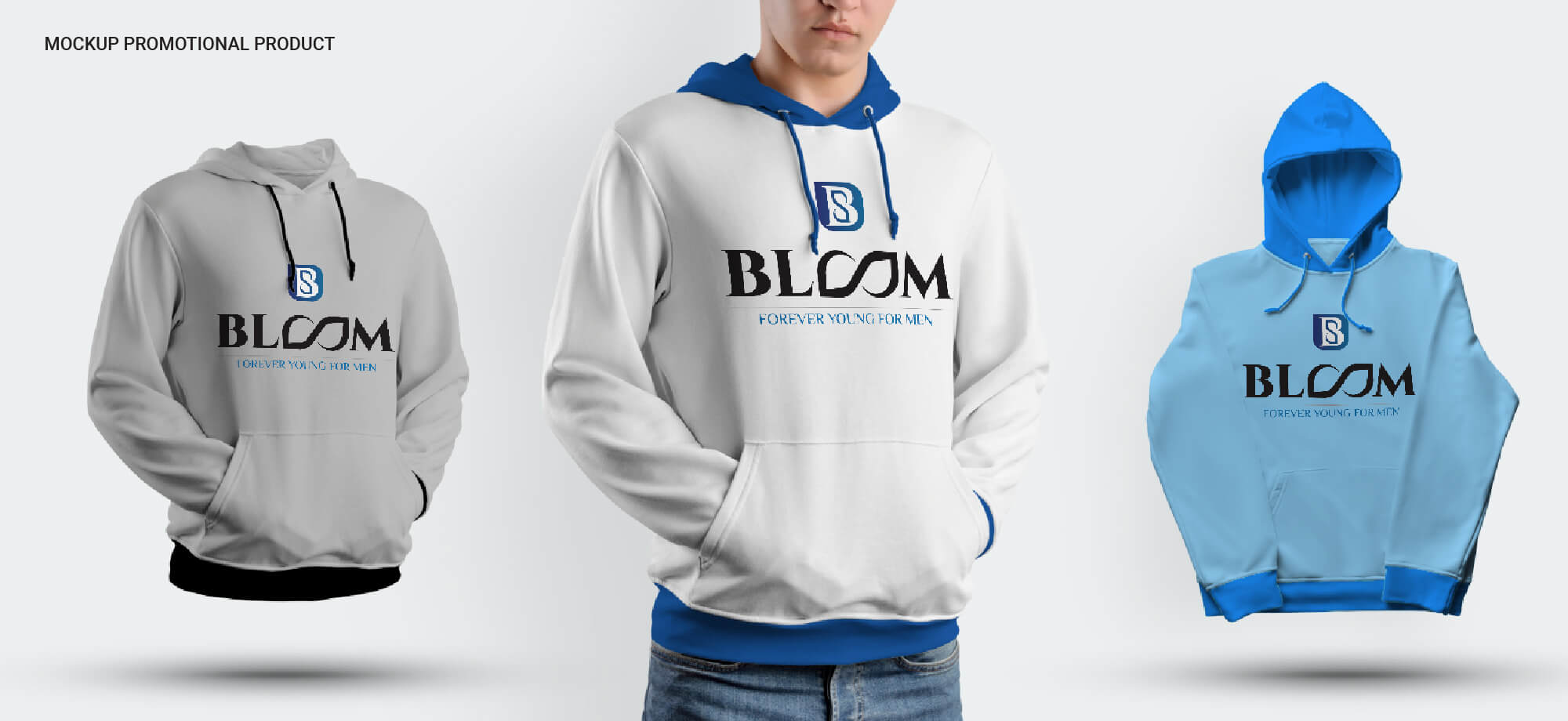 bloom hoodie print