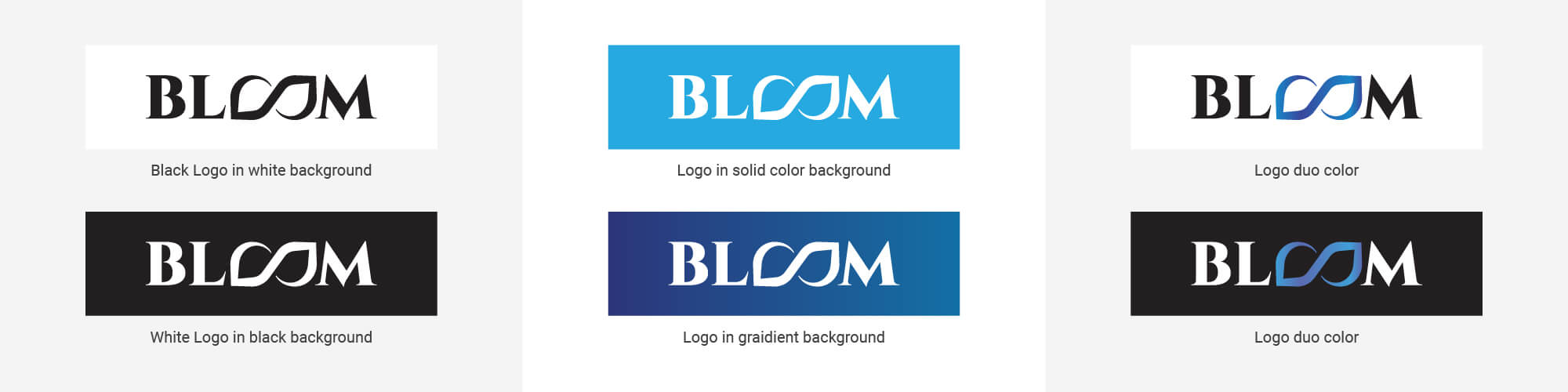 bloom logo color combination