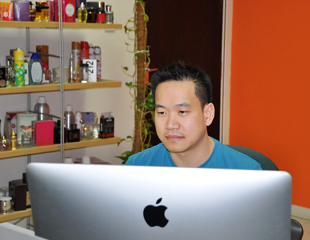 profile in the office Profile picture in the office
