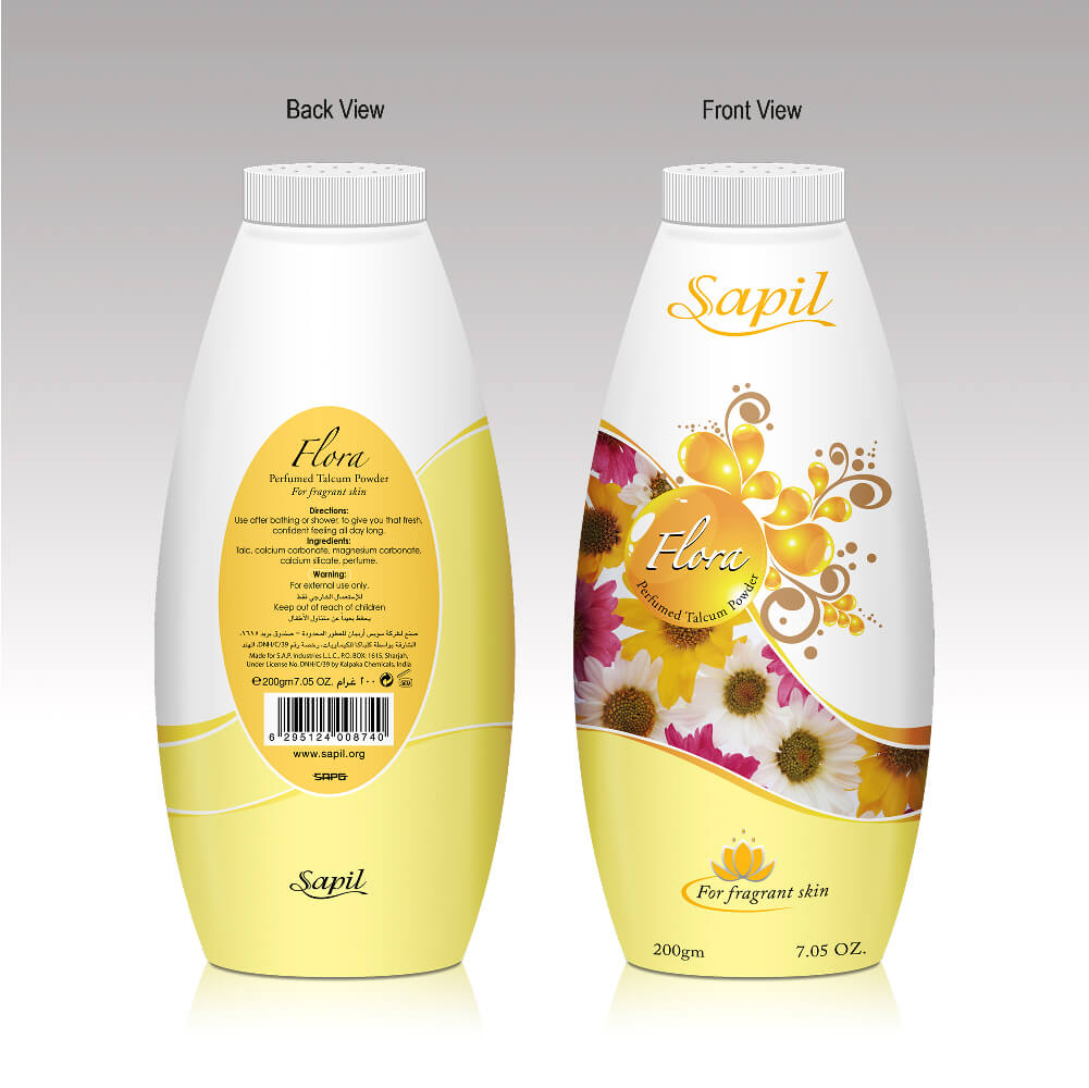 sapil talc flora