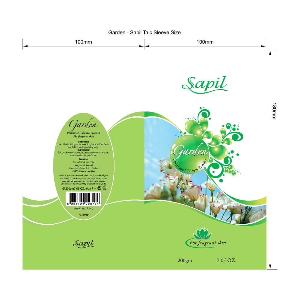 sapil talc garden sleeves